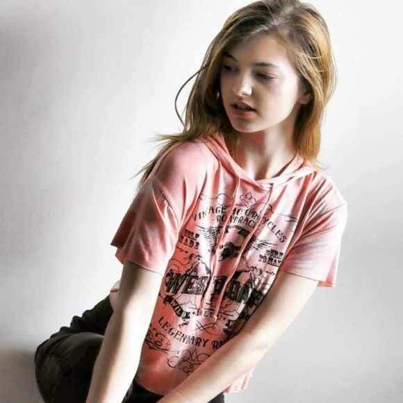 Hooded Tie Dye Top - Picture 2 of 3